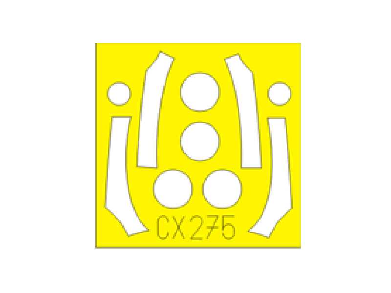 F-22 1/72 - Fujimi - maski - zdjęcie 1 F-22 1/72 - Fujimi - maski - zdjęcie 1
