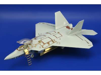  F-22 exterior 1/72 - Revell - blaszki - zdjęcie 4