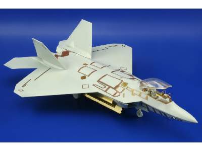  F-22 exterior 1/72 - Revell - blaszki - zdjęcie 5