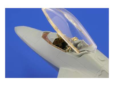 F-22 S. A. 1/72 - Academy Minicraft - blaszki - zdjęcie 4