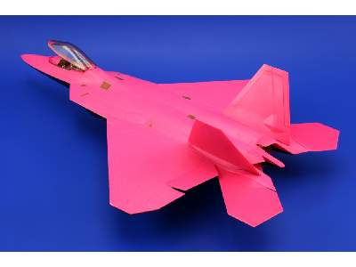  F-22A exterior 1/48 - Hasegawa - blaszki - zdjęcie 4