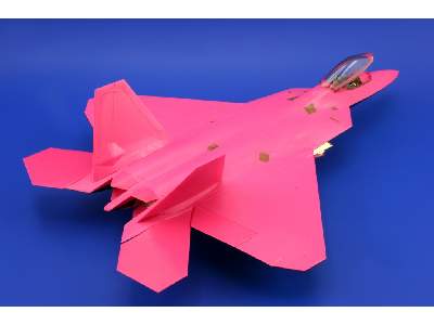  F-22A exterior 1/48 - Hasegawa - blaszki - zdjęcie 5