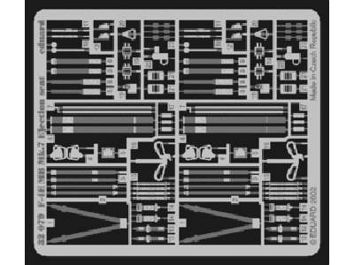 F-4 ejection seat 1/32 - Tamiya - blaszki - zdjęcie 1