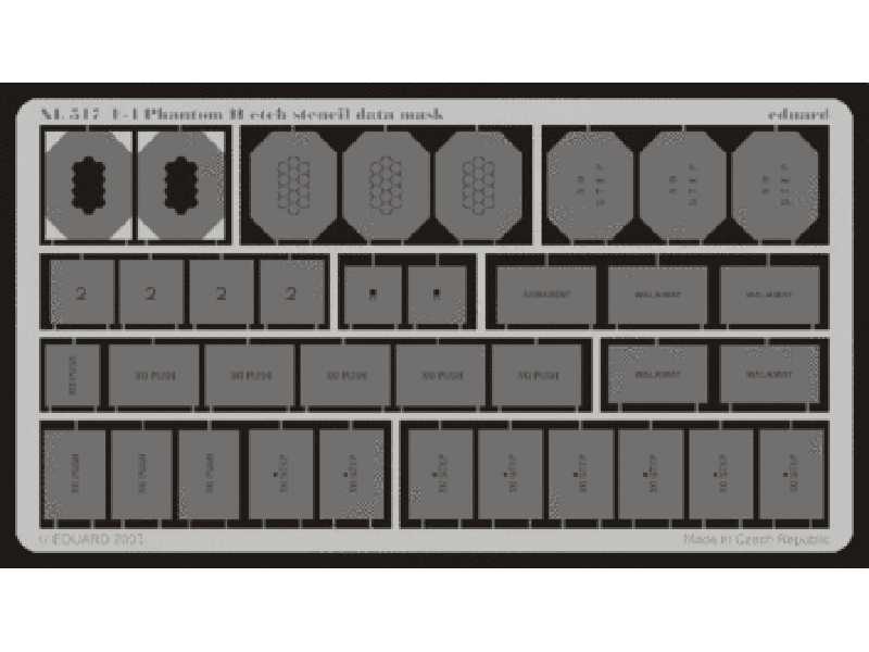 F-4 etch stencil data mask -etch 1/32 - maski - zdjęcie 1 F-4 etch stencil data mask -etch 1/32 - maski - zdjęcie 1