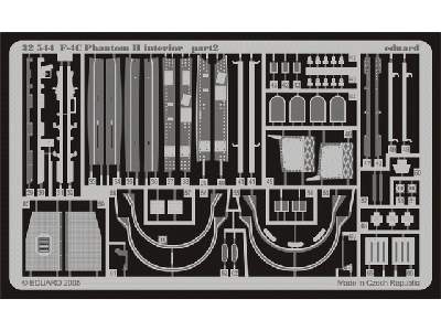  F-4C interior 1/32 - Tamiya - blaszki - zdjęcie 3