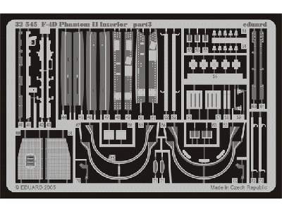  F-4D interior 1/32 - Tamiya - blaszki - zdjęcie 4