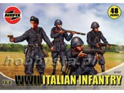 Figurki - Piechota Włoska - II Wojna Światowa - zdjęcie 1