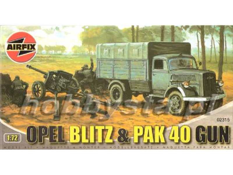Opel Blitz & Pak 40 Gun - zdjęcie 1 Opel Blitz & Pak 40 Gun - zdjęcie 1