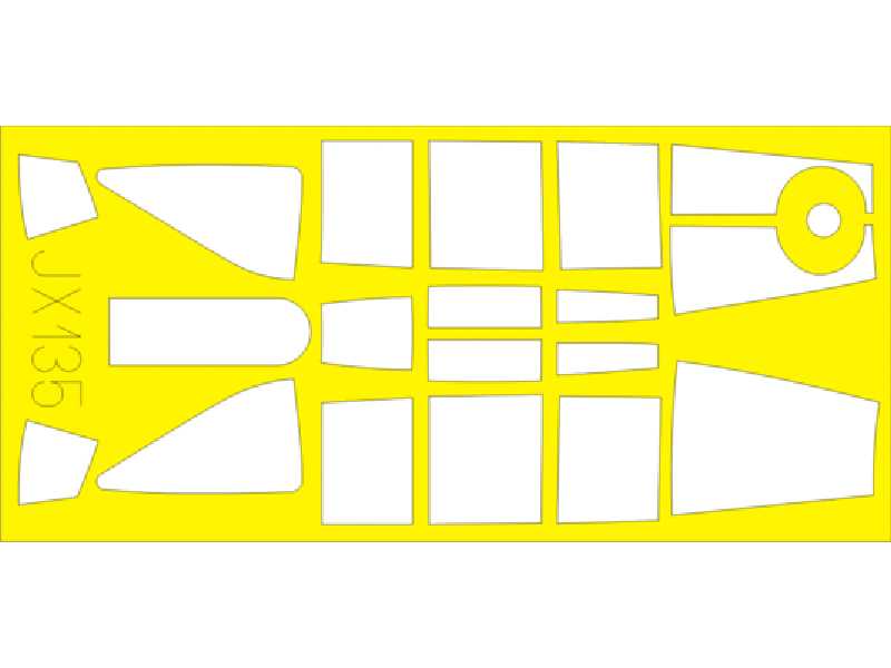  F-84E 1/32 - Hobby Boss - maski - zdjęcie 1