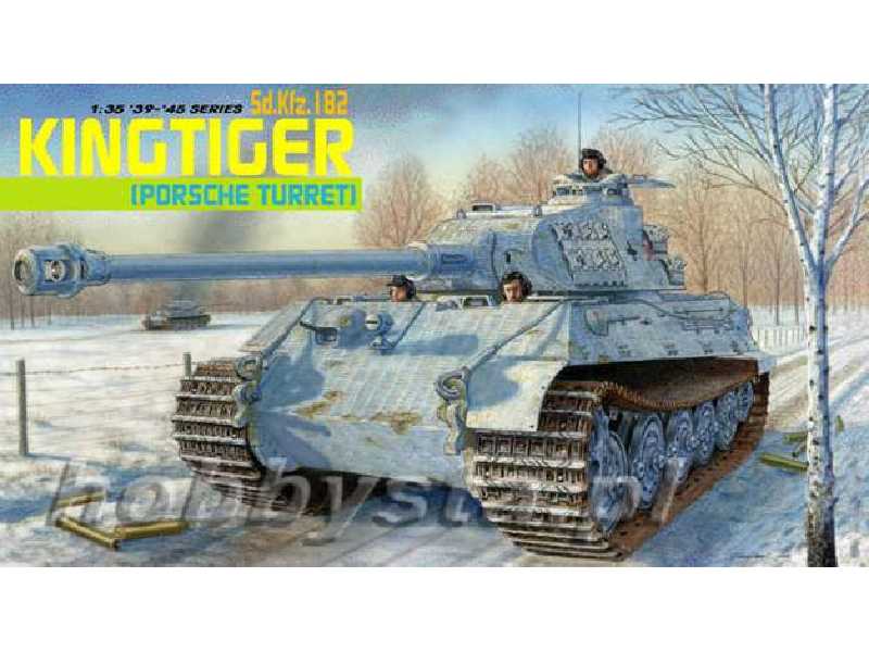 Sd.Kfz. 182 King Tiger (Porsche Turret) - zdjęcie 1 Sd.Kfz. 182 King Tiger (Porsche Turret) - zdjęcie 1
