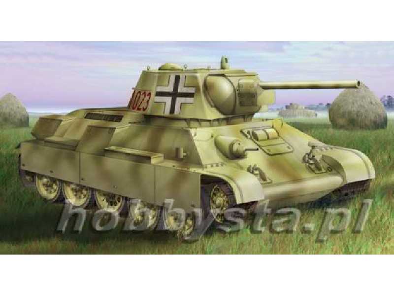 Czołg T-34/76 Mod.1943 - armia niemiecka - zdjęcie 1 Czołg T-34/76 Mod.1943 - armia niemiecka - zdjęcie 1