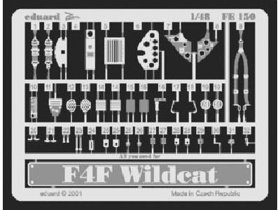  F4F-4 Wildcat 1/48 - Tamiya - blaszki - zdjęcie 1