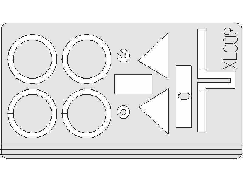 Fw 190 1/32 - Hasegawa - maski - zdjęcie 1 Fw 190 1/32 - Hasegawa - maski - zdjęcie 1