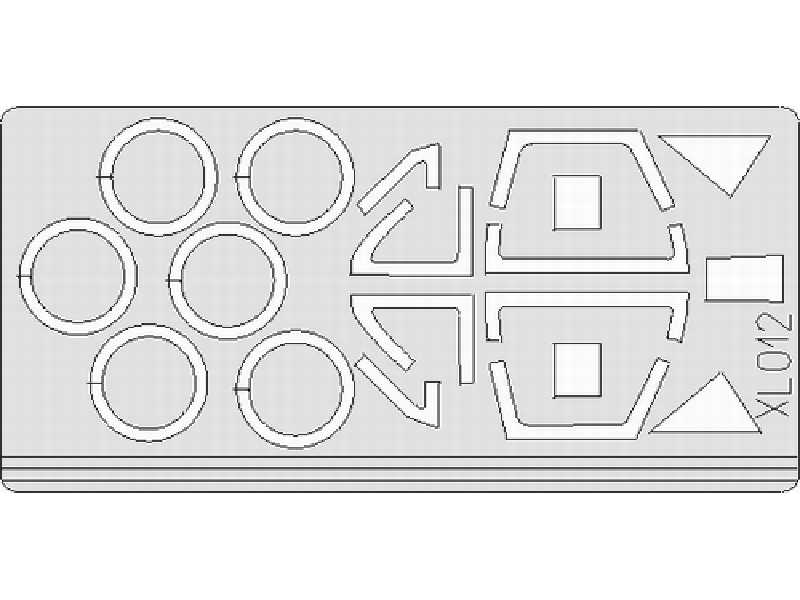 Me 262A Schwalbe 1/32 - Revell - maski - zdjęcie 1 Me 262A Schwalbe 1/32 - Revell - maski - zdjęcie 1