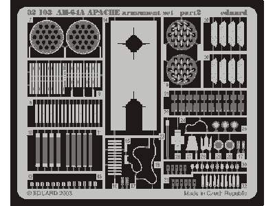  AH-64A armament 1/32 - Kangan - blaszki - zdjęcie 3
