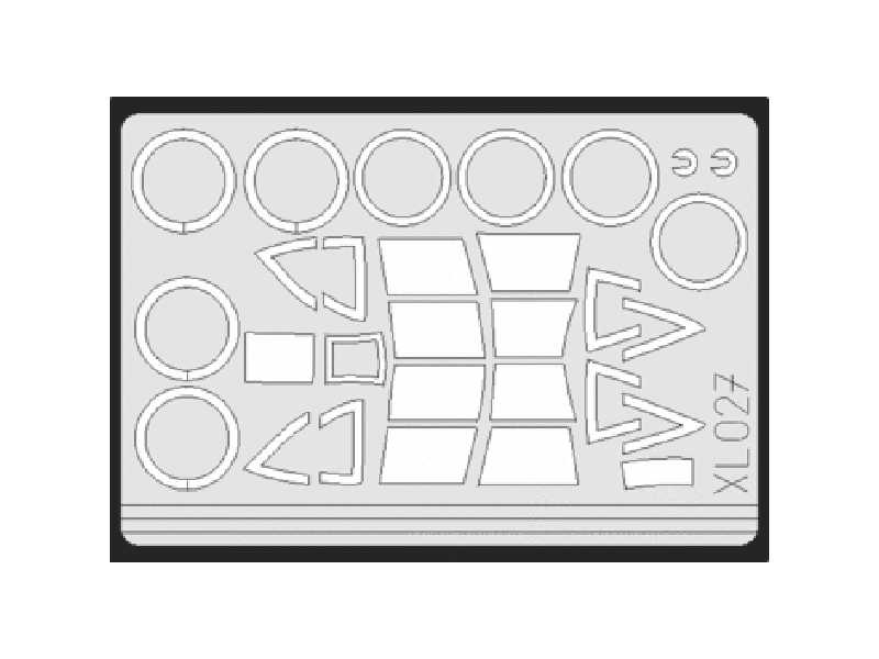Ki-84 Hayate 1/32 - Doyusha - maski - zdjęcie 1 Ki-84 Hayate 1/32 - Doyusha - maski - zdjęcie 1