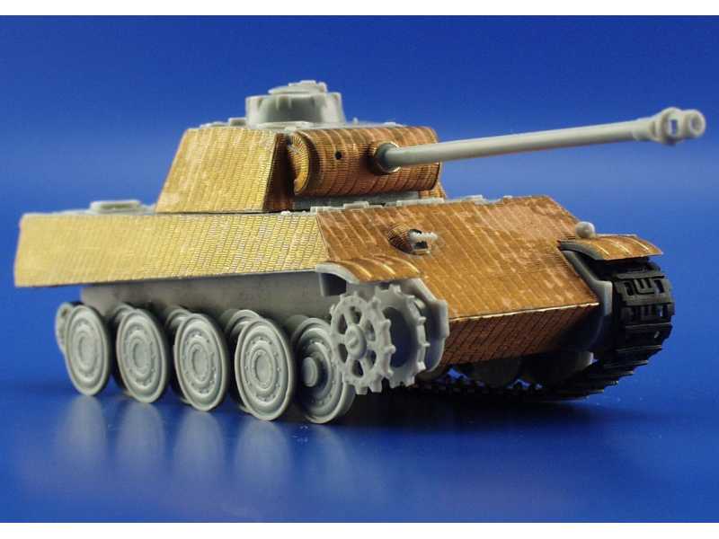  Zimmerit Panther 1/72 - Hasegawa - blaszki - zdjęcie 1