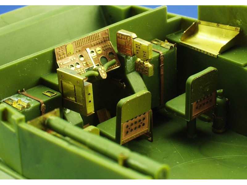 BMP-3 interior 1/35 - Skif - blaszki - zdjęcie 1 BMP-3 interior 1/35 - Skif - blaszki - zdjęcie 1