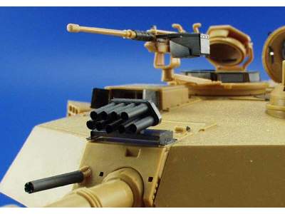  M-1A2 1/35 - Italeri - blaszki - zdjęcie 4