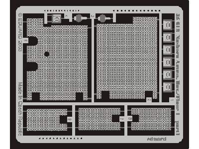  Nashorn Ammo.  Box/ Floor 1 1/35 - Dragon - blaszki - zdjęcie 2