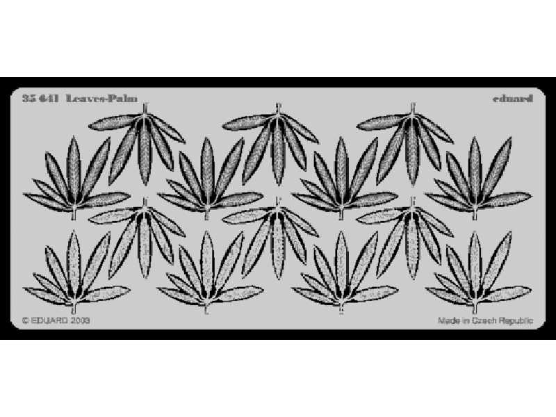 Leaves Palm I 1/35 - blaszki - zdjęcie 1 Leaves Palm I 1/35 - blaszki - zdjęcie 1