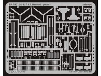  M-113A2 Desert 1/35 - Tamiya - blaszki - zdjęcie 2