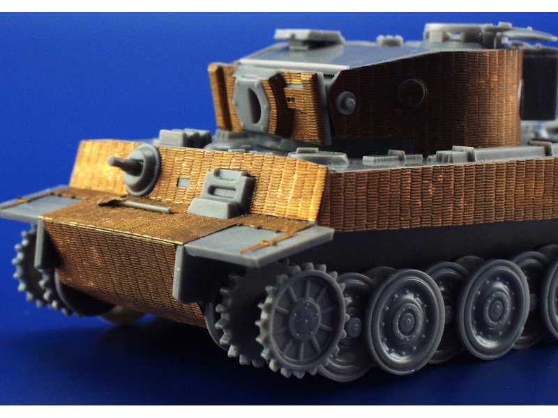  Zimmerit Tiger I 1/72 - Hasegawa - blaszki - zdjęcie 1