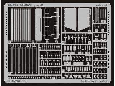  SU-85M 1/35 - Dragon - blaszki - zdjęcie 2
