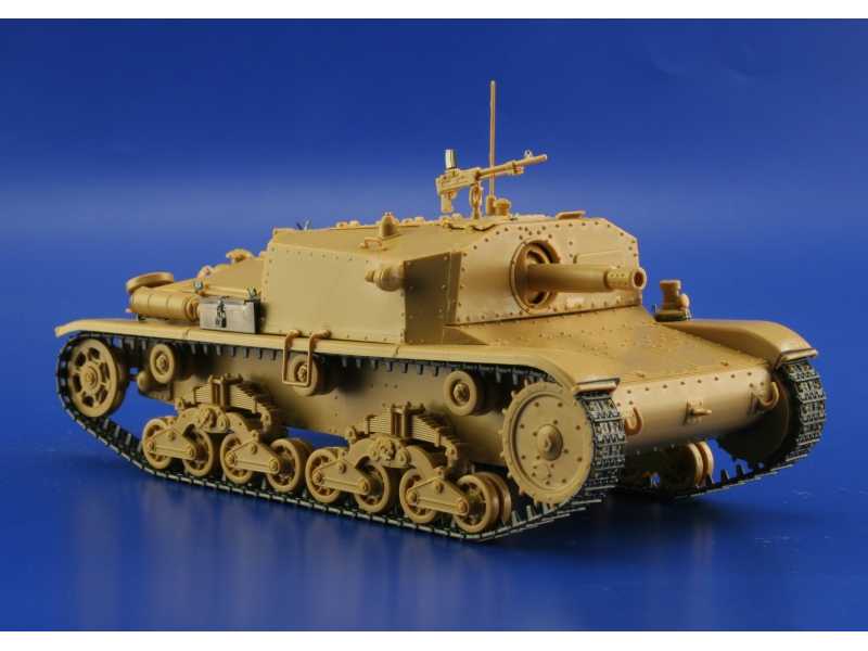 M-40/75 Semovente exterior 1/35 - Italeri - blaszki - zdjęcie 1 M-40/75 Semovente exterior 1/35 - Italeri - blaszki - zdjęcie 1