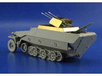  Sd. Kfz.251/21 Ausf. D Drilling 1/35 - Dragon - blaszki - zdjęcie 6