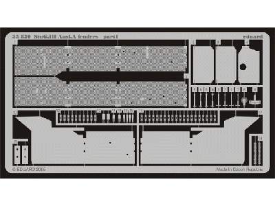 StuG. III Ausf. A fenders 1/35 - Dragon - blaszki - zdjęcie 2