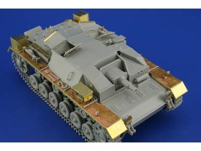 StuG. III Ausf. A fenders 1/35 - Dragon - blaszki - zdjęcie 4