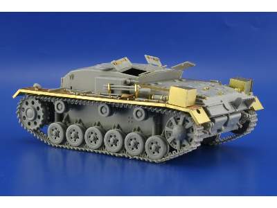  StuG. III Ausf. A 1/35 - Dragon - blaszki - zdjęcie 3