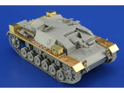  StuG. III Ausf. A 1/35 - Dragon - blaszki - zdjęcie 9