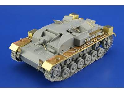  StuG. III Ausf. A 1/35 - Dragon - blaszki - zdjęcie 10