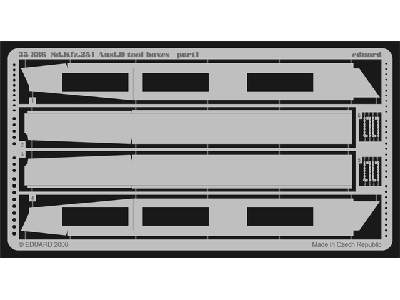  Sd. Kfz.251 Ausf. D tool boxes 1/35 - Afv Club - blaszki - zdjęcie 2