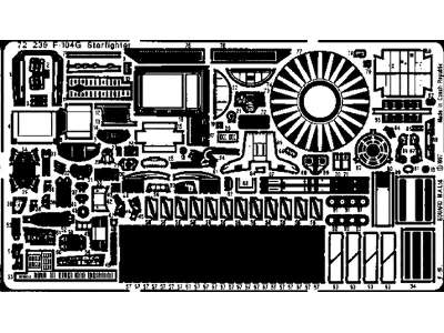  F-104G Starfighter 1/72 - Revell - blaszki - zdjęcie 1