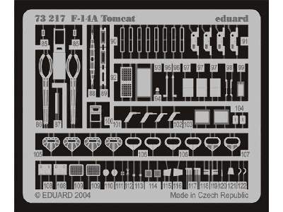  F-14A 1/72 - Revell - blaszki - zdjęcie 2