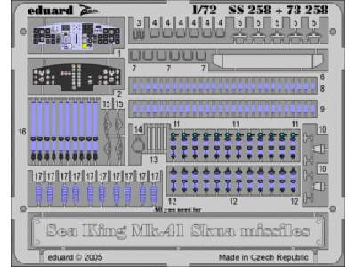  Sea King Mk.41 Skua missiles 1/72 - Revell - blaszki - zdjęcie 1