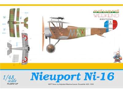  Nieuport Ni-16  MAX 1/48 - samolot - zdjęcie 1