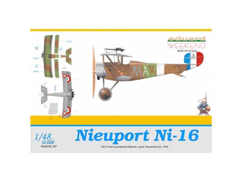 Nieuport Ni-16 MAX 1/48 - samolot - zdjęcie 1 Nieuport Ni-16 MAX 1/48 - samolot - zdjęcie 1