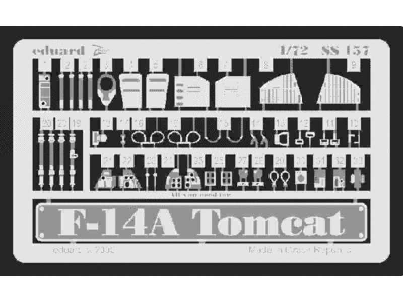 F-14A 1/72 - Italeri - blaszki - zdjęcie 1 F-14A 1/72 - Italeri - blaszki - zdjęcie 1