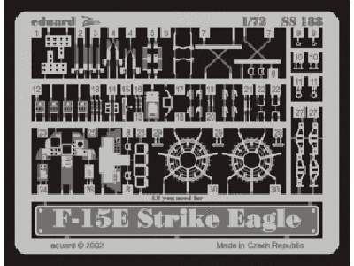  F-15E Strike Eagle 1/72 - Hasegawa - blaszki - zdjęcie 1