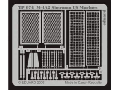  M-4A2 Sherman US Marines 1/35 - Academy Minicraft - blaszki - zdjęcie 1