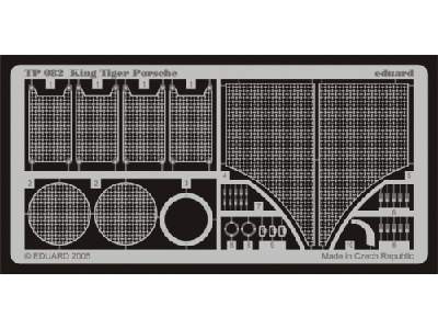  King Tiger Porsche 1/35 - Dragon - blaszki - zdjęcie 1