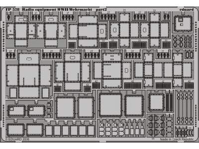  Radio equipment WWII Wehrmacht 1/35 - blaszki - zdjęcie 3