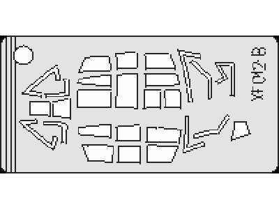  Me 410 1/48 - Monogram - maski - zdjęcie 3