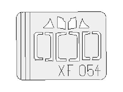  F3F 1/48 - Accurate Miniatures - maski - zdjęcie 1