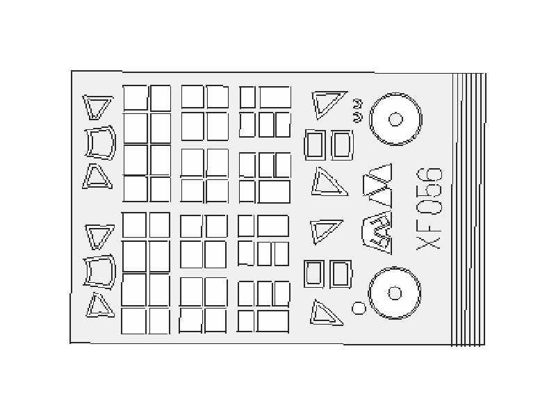 D3A Val 1/48 - Hasegawa - maski - zdjęcie 1 D3A Val 1/48 - Hasegawa - maski - zdjęcie 1