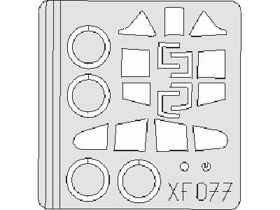  P-40B/ C Tomahawk 1/48 - Academy Minicraft - maski - zdjęcie 1